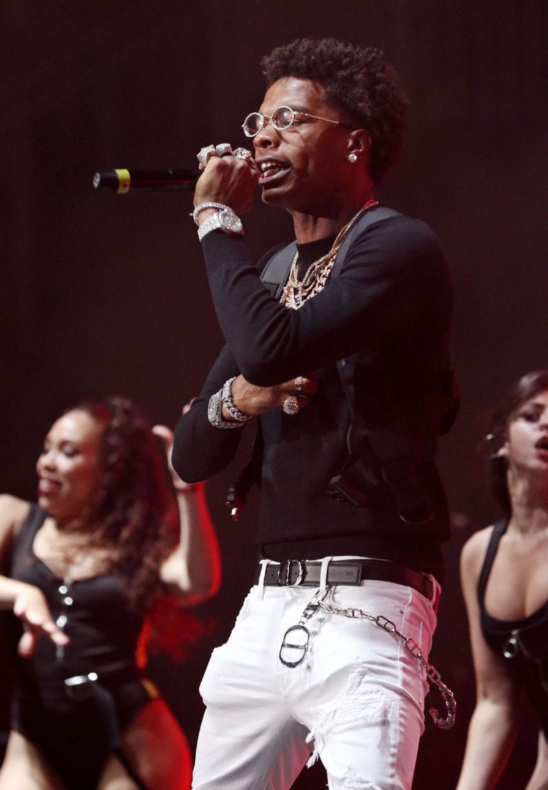 Lil Baby performs during the annual Hot 107.9 Birthday Bash at State Farm Arena in Atlanta on Saturday, June 15, 2019.
Robb Cohen Photography & Video /RobbsPhotos.com