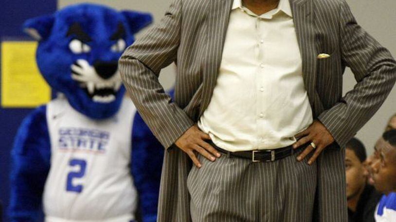 Georgia State is coached by Ron Hunter. (AJC)