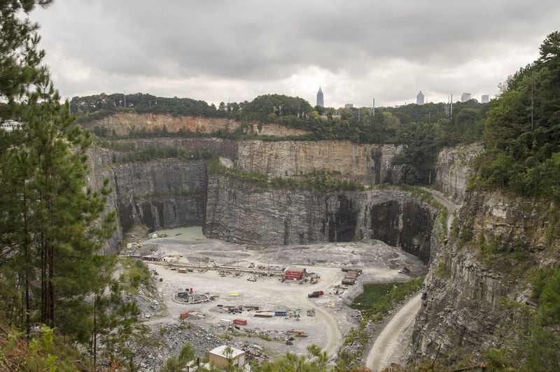 Bellwood Quarry in Atlanta will be home to a new park, and has been seen as a potential catalyst for redevelopment of the city’s northwest side. ALYSSA POINTER / ALYSSA.POINTER@AJC.COM