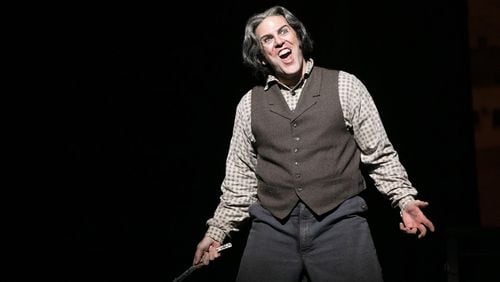 Michael Mayes performs as Sweeney Todd in the Atlanta Opera’s production of “Sweeney Todd: The Demon Barber of Fleet Street.” CONTRIBUTED BY JEFF ROFFMAN