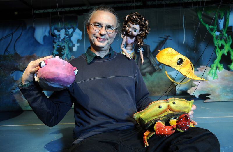 Center for Puppetry Arts artistic director Jon Ludwig answered a newspaper ad in the late 1970s that said, “Puppeteers wanted, will train.” HYOSUB SHIN / hshin@ajc.com