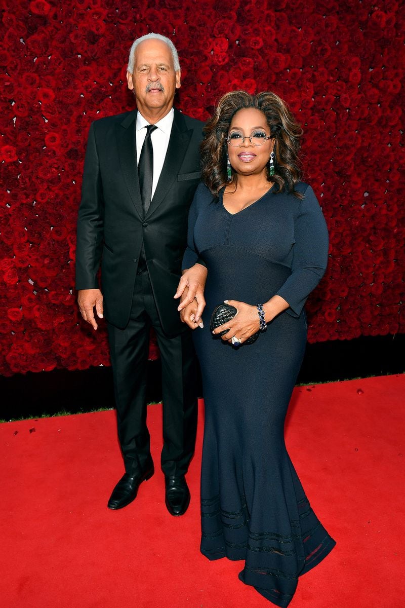 ATLANTA, GEORGIA - OCTOBER 05: Stedman Graham and Oprah Winfrey attend Tyler Perry Studios grand opening gala at Tyler Perry Studios on October 05, 2019 in Atlanta, Georgia. (Photo by Paras Griffin/Getty Images for Tyler Perry Studios)