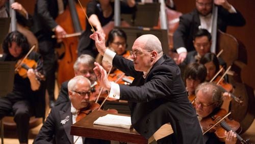 Robert Spano leads the Atlanta Symphony Orchestra. The orchestra has been rebuilding its forces with the help of a $25 million musicians endowment campaign. CONTRIBUTED BY JEFF ROFFMAN