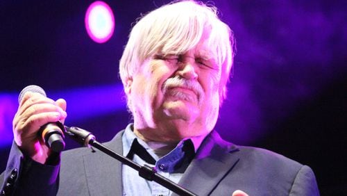 Col. Bruce Hampton at the start of his 70th birthday show on May 1, 2017, at the Fox Theatre. Photo: Melissa Ruggieri/AJC