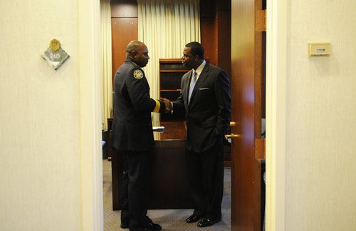 Atlanta Mayor Kasim Reed's first day in office