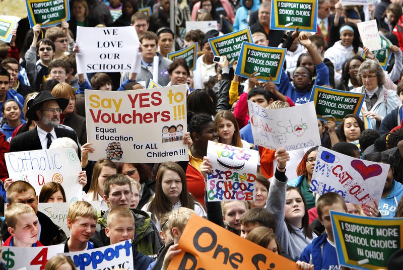 The American Federation for Children, which has been pushing for the creation of a school voucher program, has spent $2.2 million in Georgia since 2010, mostly to support education-related constitutional amendments.