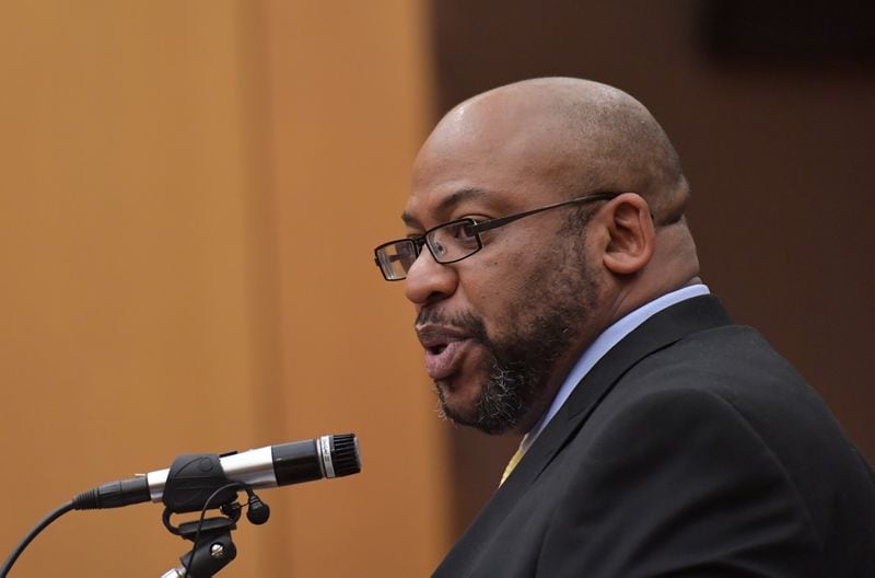 Over 20 years, Clint Rucker has prosecuted some of Fulton County’s biggest cases. HYOSUB SHIN / HSHIN@AJC.COM