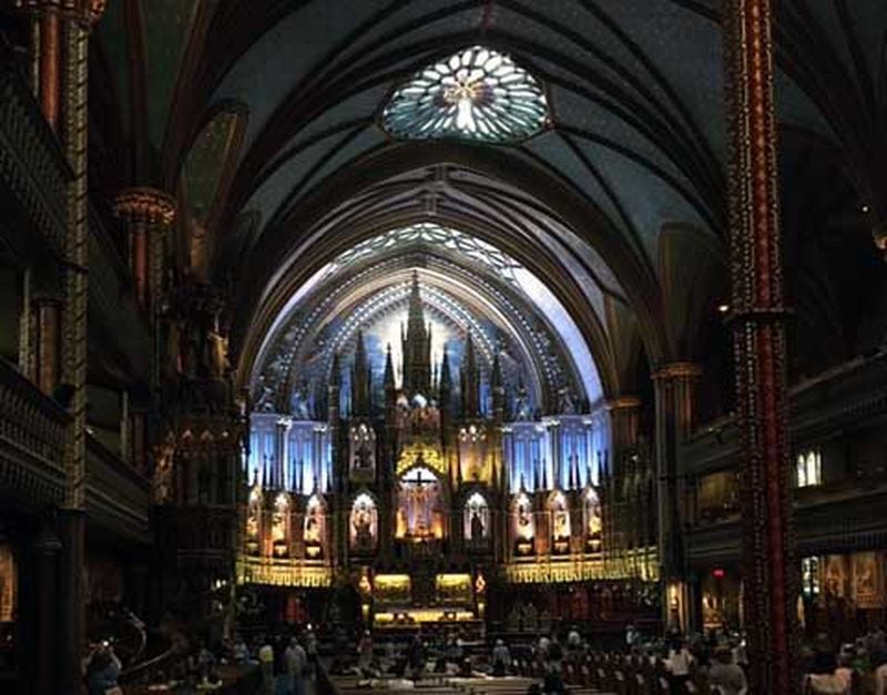 Notre Dame in Montreal.