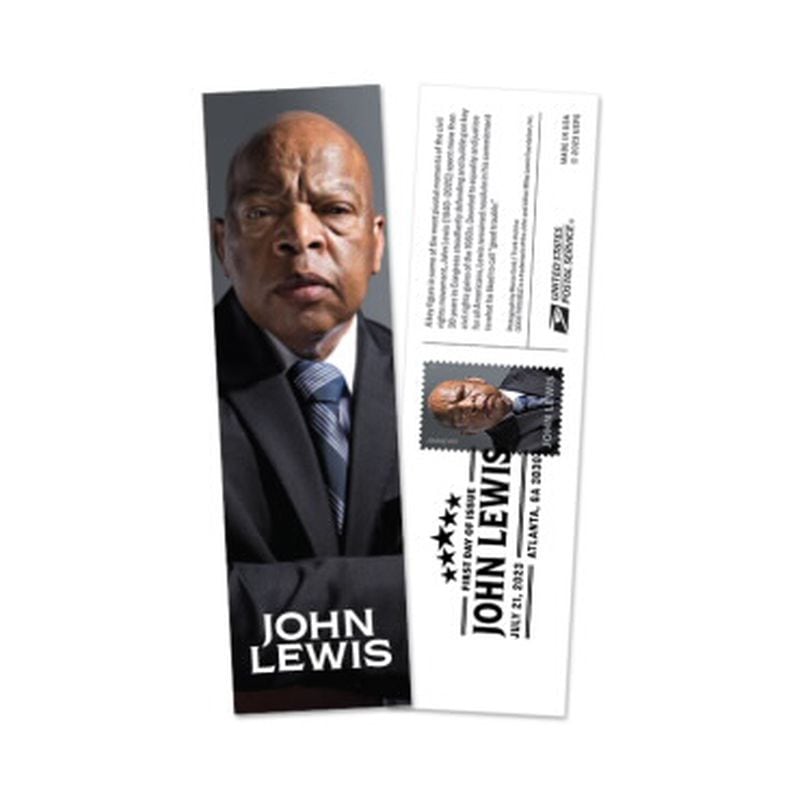 Representative John Lewis of Georgia is One of 7 New 2023 Stamps Revealed  by USPS - AllOnGeorgia