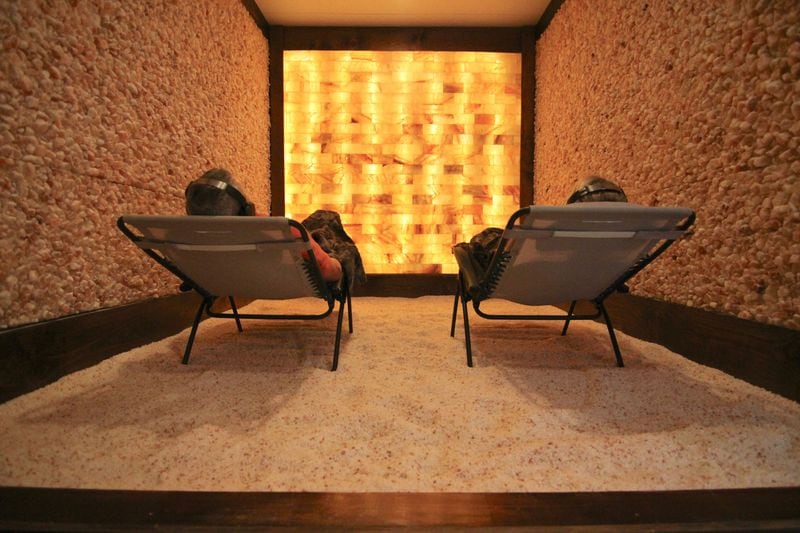 Salt therapy can help with stress relief, body detoxification and healthier skin appearance.
Courtesy of Intown Salt Room