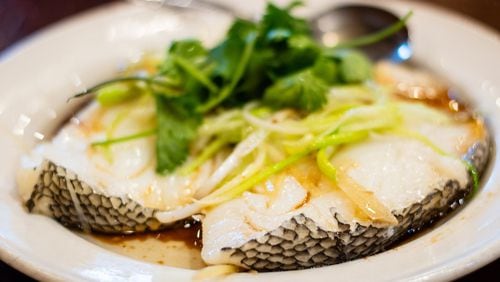 Bo Bo Garden serves an excellent dish of steamed sea bass. CONTRIBUTED BY HENRI HOLLIS