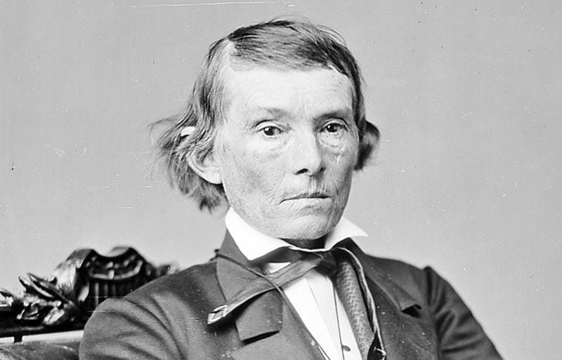 Alexander Hamilton Stephens, best known for serving as the vice president of the Confederate States of America during the Civil War, died March 4, 1883, in Atlanta. He was 71.