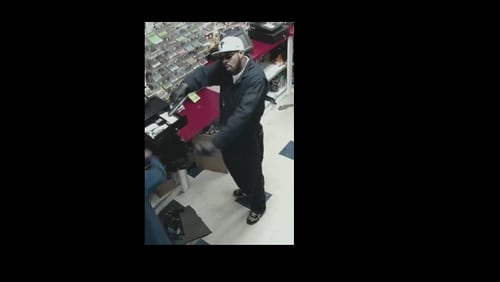 Lawrenceville police are looking for this man in an armed robbery investigation.