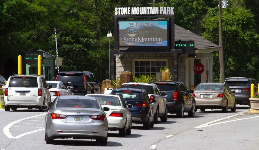 PHOTOS: Outdoor aficionados return to Stone Mountain Park