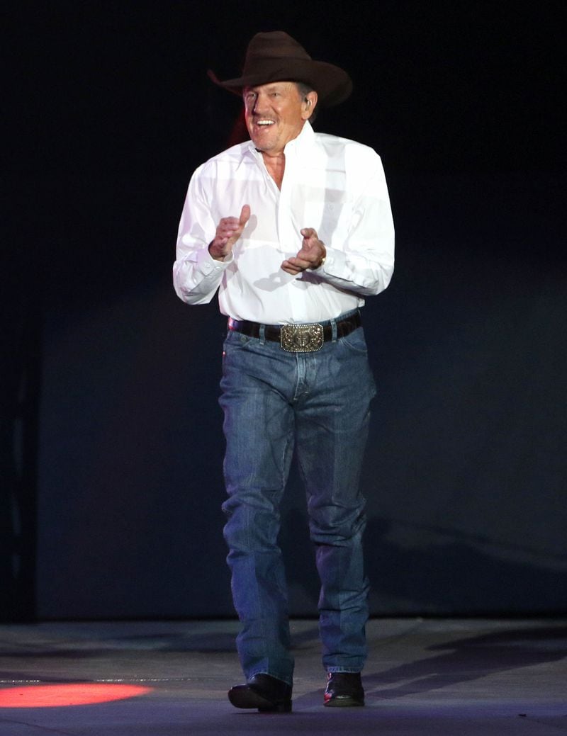 George Strait might have retired from touring, but he still loves being onstage, evidenced at his March 30, 2019 concert at Mercedes-Benz Stadium.