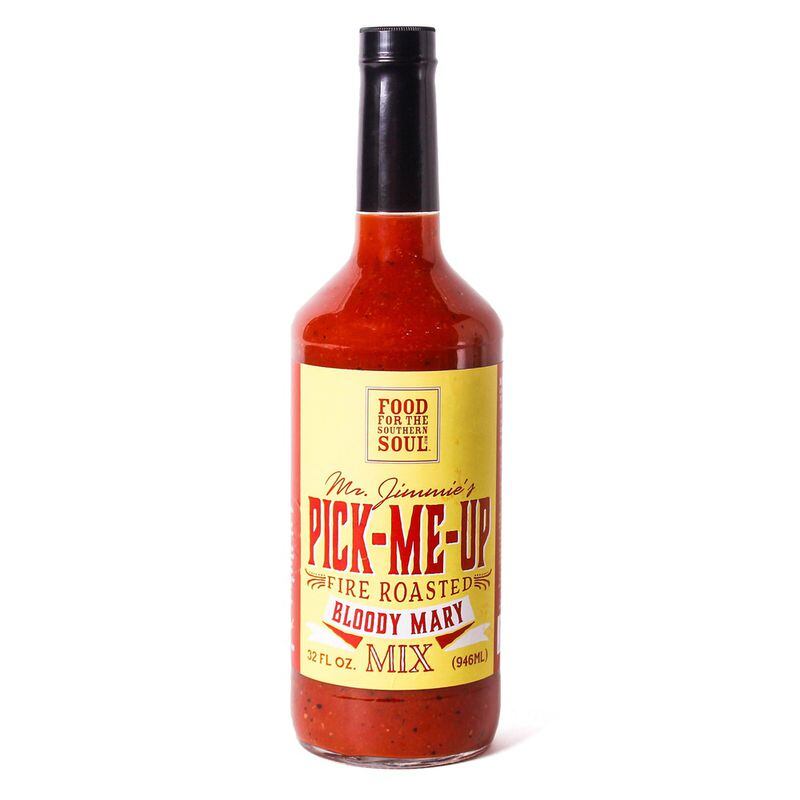 Mr. Jimmie’s Pick-Me-Up fire-roasted bloody mary mix from Food for the Southern Soul