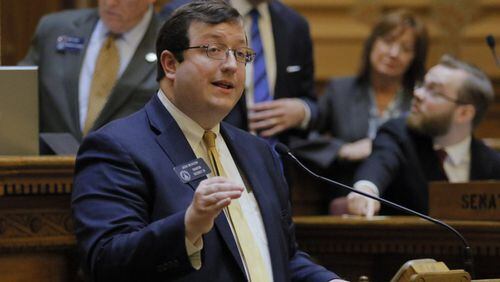 State Sen. Josh McKoon, R-Columbus, seeks to increase the burden of proof for minors attempting to avoid notifying their parents when they get an abortion. BOB ANDRES/BANDRES@AJC.COM