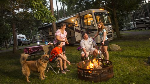 Many of the Southern-based RV campground sites dominated by snowbirds during the winter months are less busy and easier to book during the summer.