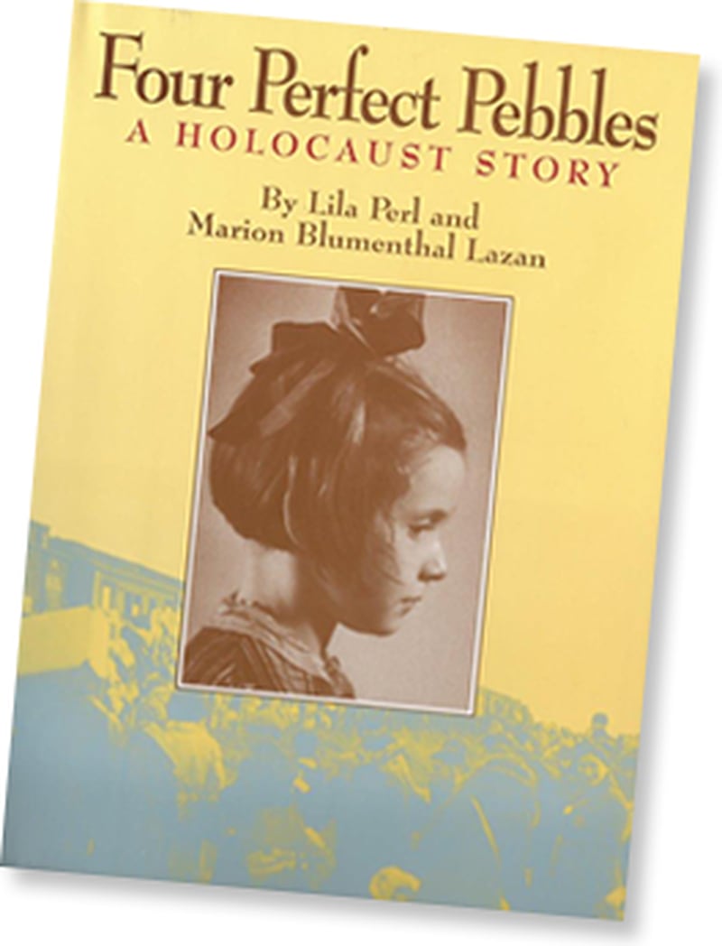 Marion Blumenthal Lazan is 7 years old in the photo of the cover of the book.