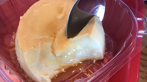 Flan from Cuba Mia. / Photo by Ligaya Figueras