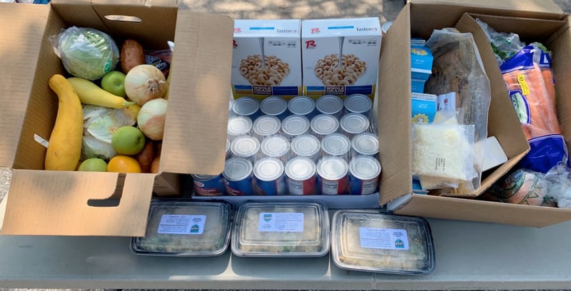 CARE Packages contain a range of foods for vulnerable families impacted by COVID-19. Atlanta-based CARE relaunched its CARE Package Program during the pandemic, the first time it is operating in the U.S. since the program was created in 1945.