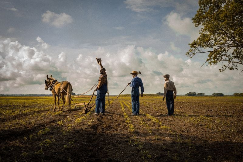 Rob Morgan, Frankie Smith and Joshua J. Williams are in the Macro film “Mudbound,” which is being shown at this year’s Sundance Film Festival. CONTRIBUTED BY MACRO