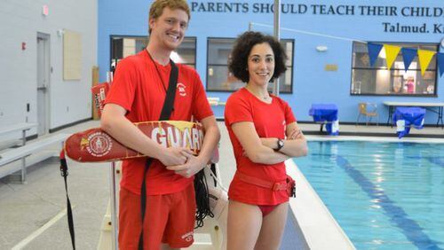 In addition to two free pool parties coming up in July, lifeguards are needed at the Zaban Park pools in Dunwoody. (Courtesy of the Marcus Jewish Community Center of Atlanta)