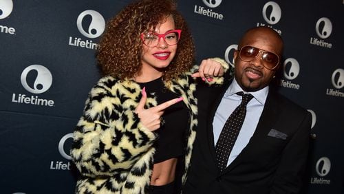 ATLANTA, GA - JANUARY 01: (L-R) Miss Mulatto and music producer Jermaine Dupri attend Lifetime premiere of "The Rap Game" at Suite Lounge Rooftop on January 1, 2016 in Atlanta, Georgia. (Photo by Moses Robinson/Getty Images for Lifetime)