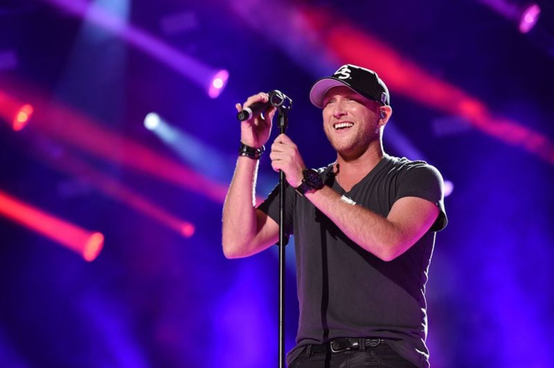 Cole Swindell can usually be seen wearing a Georgia Southern cap. 