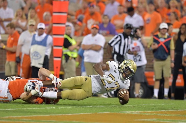 Photos: Jackets’ crushed by Clemson in first game under new coach