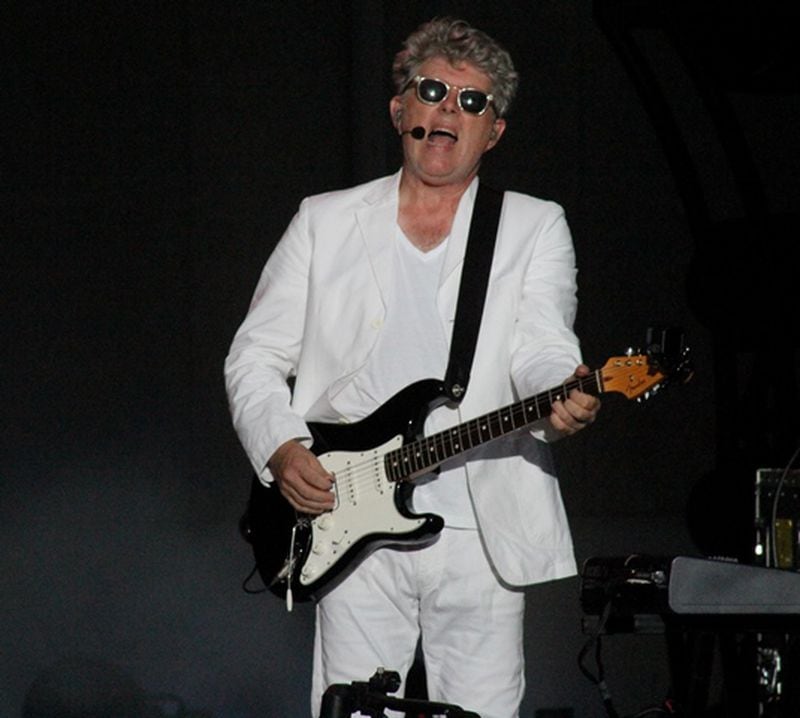 Tom Bailey sounded record perfect on some Thompson Twins favorites. Photo: Melissa Ruggieri/AJC