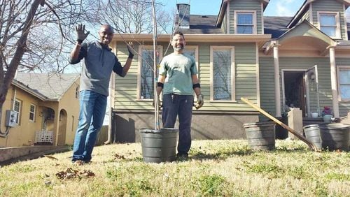 Sandy Springs and Trees Atlanta have been partnering for several years to offer residents free front yard trees, but the planting season is ending soon. COURTESY CITY OF SANDY SPRINGS