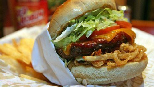 Red Robin's Whiskey River BBQ Burger. (Contributed by Greg Lynch)