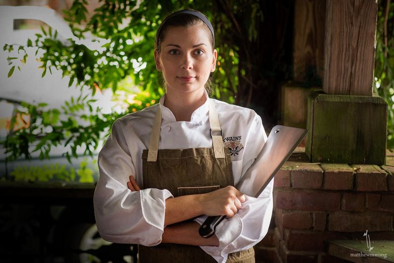The Expat chef Savannah Sasser.