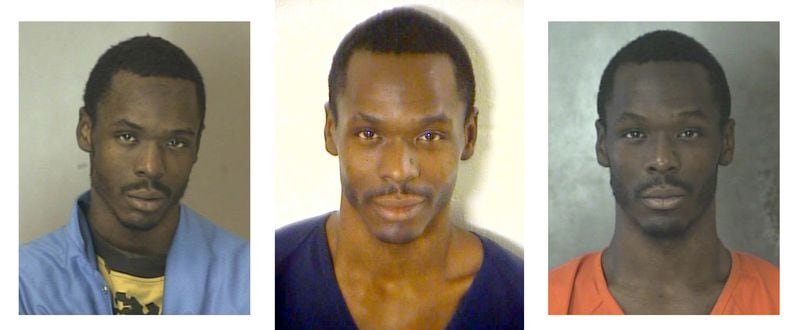 Howard Belcher mugshots from 2000, 2002 and 2004. Belcher was convicted for killing one man and is charged with the slaying of another. Police believe he is responsible for killing four gay men in Midtown. (DeKalb and Fulton Sheriffs' Departments)
