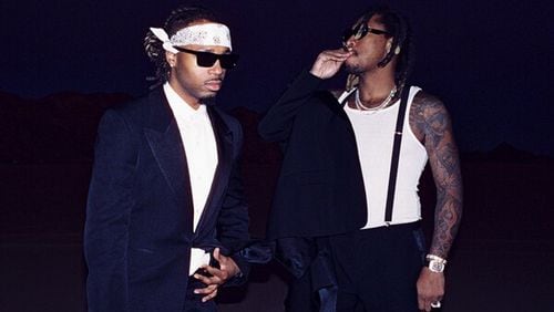 Atlanta artists Future and Metro Boomin dropped their debut joint project "We Don't Trust You," on March 22, 2024. The 17-track album features surprise appearances from Kendrick Lamar, Playboi Carti and more. Credit: Boominati Worldwide/Republic Records