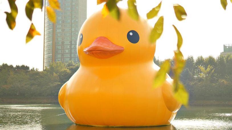 File image of an inflatable duck.