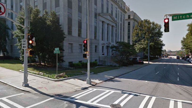 Mitchell Street between Washington Street and Capitol Avenue will be temporarily closed to vehicle traffic through April 1. GOOGLE EARTH