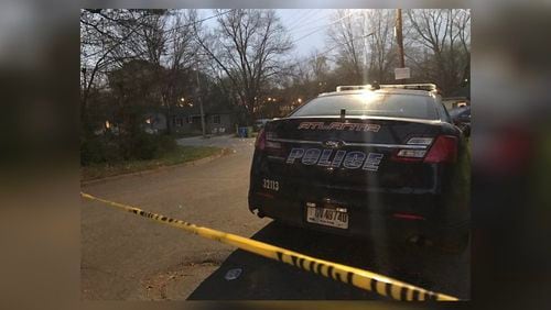Atlanta police are investigating a triple shooting. (Credit: Channel 2 Action News)