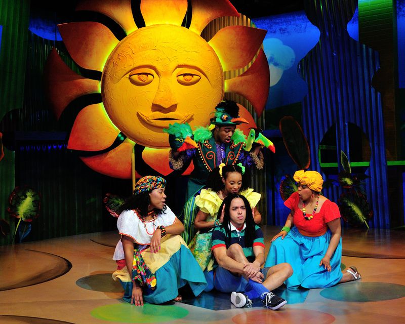 “Three Little Birds, ” a Reggae children’s musical, is based on the story by Cedella Marley, daughter of Bob Marley. CONTRIBUTED PHOTO BY PETER-DEAN-RICKARDS
