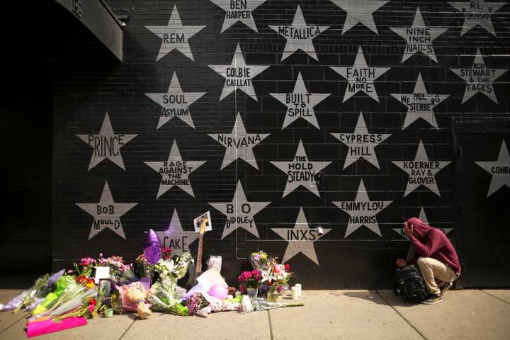 Prince mourned, Minneapolis