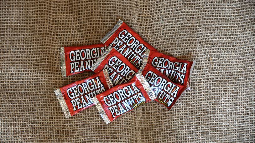 Souvenir packets of Georgia peanuts. Courtesy of Joy Crosby/Georgia Peanut Commission