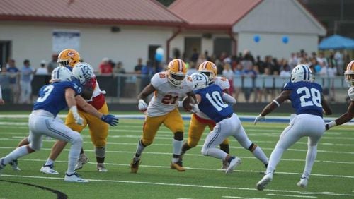 Jonathan Sewell is one of two dynamic running backs for Clarke Central