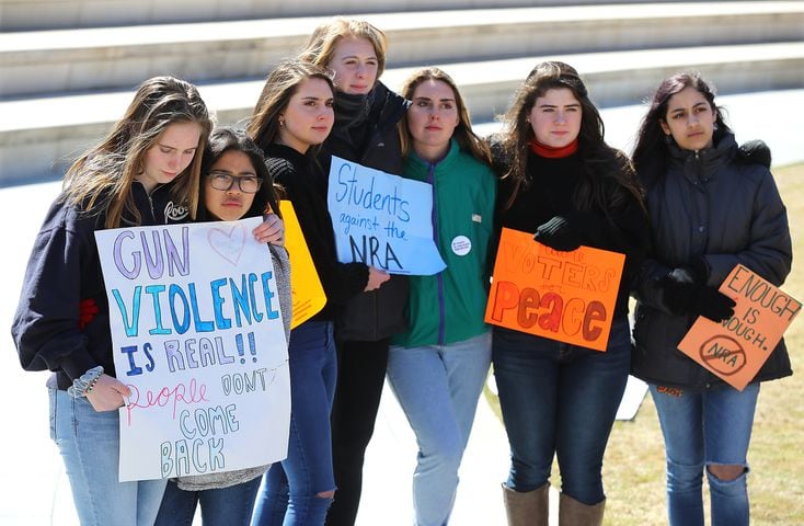 National School Walkout: Metro Atlanta students protest gun violence