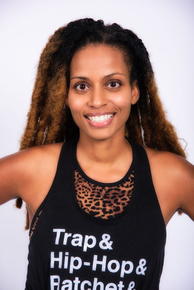 In 2015, lawyers Courtney Anderson (shown) and Tiffany McKenzie founded the cycling studio Vibe Ride in Midtown Atlanta. Anderson, who was used to biking when she lived in Washington, D.C., became interested in indoor cycling classes after she moved to Atlanta. CONTRIBUTED BY VIBE RIDE