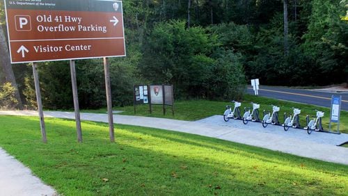 Kennesaw Mountain National Battlefield Park will start charging a $5 entrance fee at all of its parking lots beginning Nov. 13.