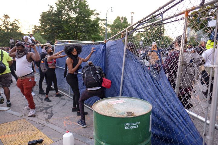 PHOTOS: Third day of protests in downtown Atlanta