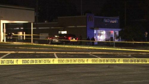 A woman was found shot to death in October near this McDonald’s parking lot in Atlanta.