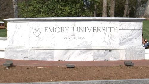 Police are searching for a man who left the Veteran Affairs medical center, which is near Emory University in DeKalb County.