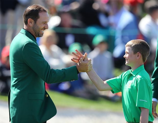 Photos: The scene at the Masters Sunday